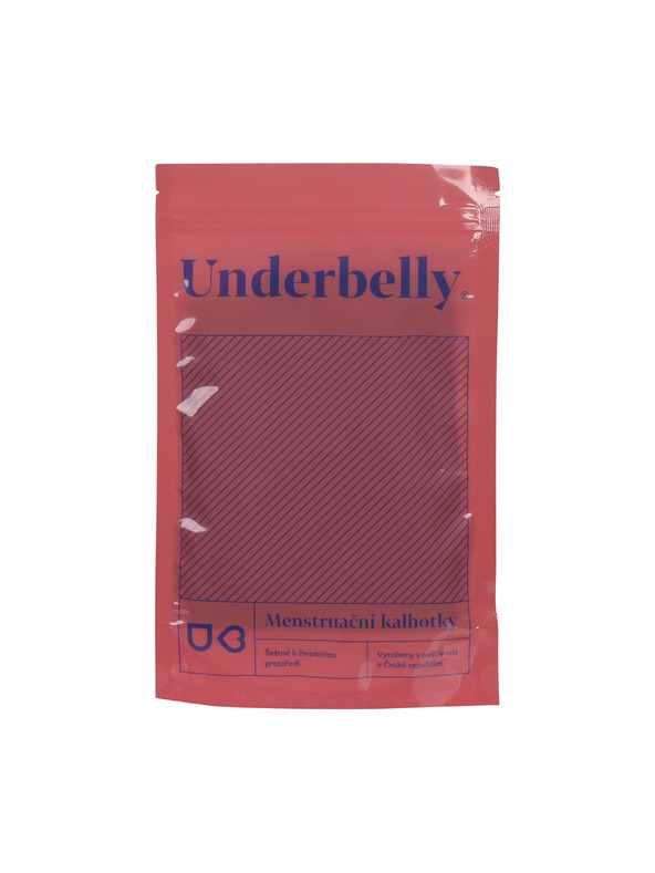 Underbelly Menštruačné nohavičky Underbelly Classi čierne