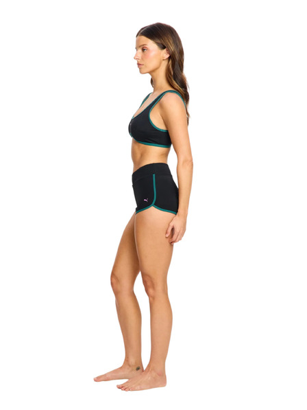 Modibodi Menštruačné plavky Puma & Modibodi Short Super Black Orchid spodný diel