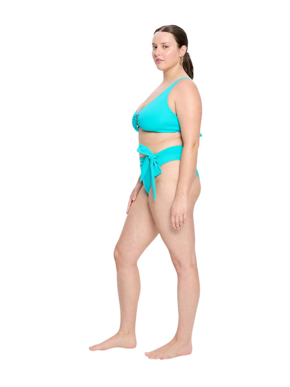 Modibodi Menštruačné plavky Modibodi Molokai Hi-Waist Tie Bottom Ocean spodný diel