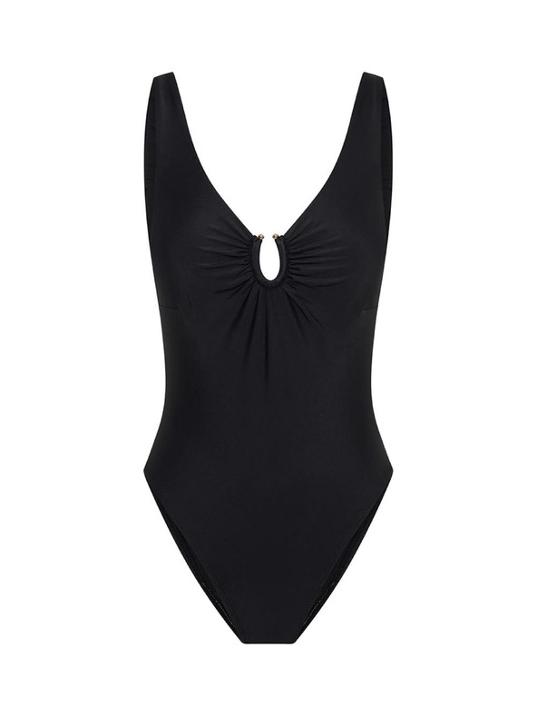 Modibodi Menštruačné plavky Modibodi High V Neck One Piece