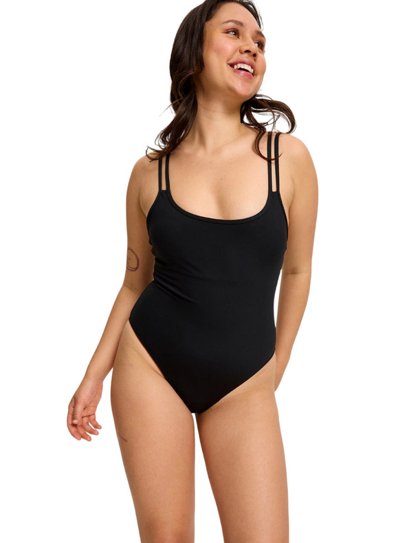 Modibodi Menštruačné plavky Modibodi jednodielne Double Strap One Piece
