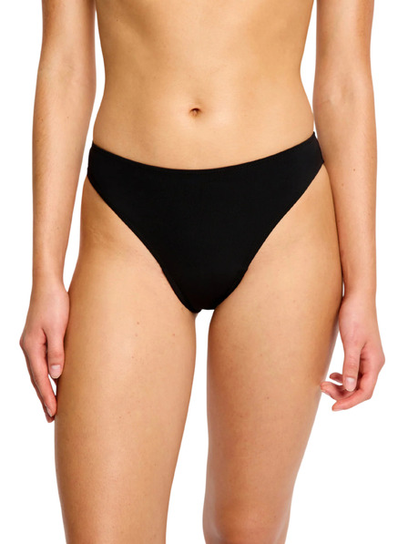 Modibodi Menštruačné plavky Modibodi Hi-Leg Cheeky Bottom Super Black spodný diel