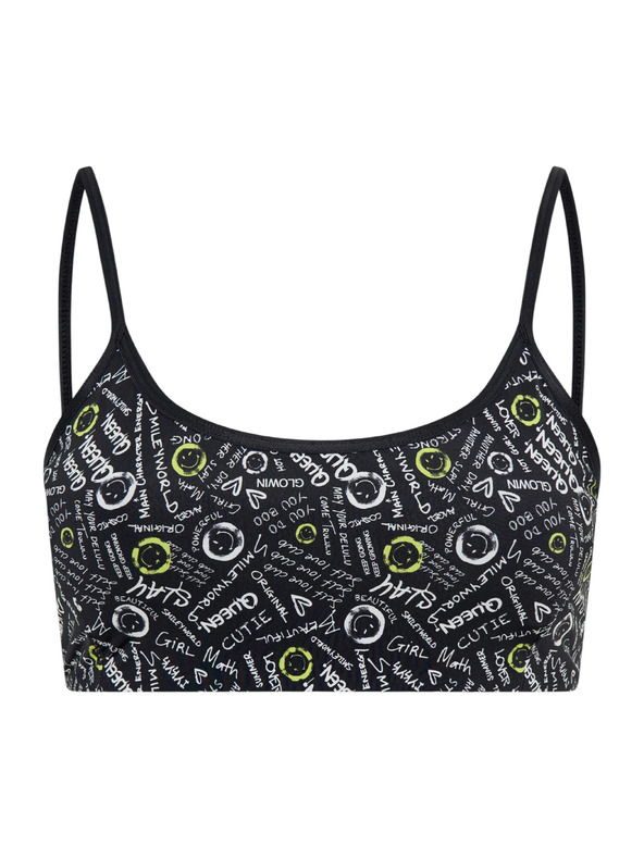 Modibodi Podprsenka Modibodi Smileworld Bralette Self Love Club