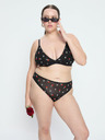 Modibodi Podprsenka Modibodi Intimates V Day Bralette Black Rose