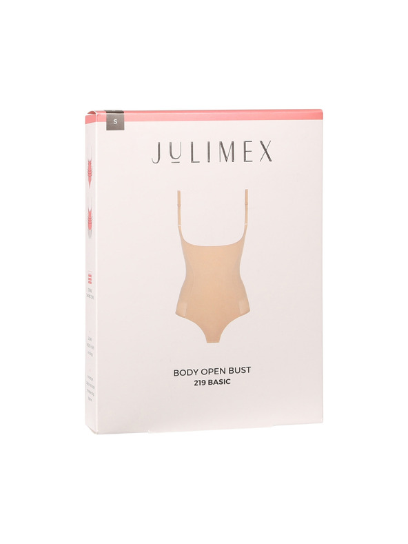 Julimex Dámske body Julimex tvarovacie čierne