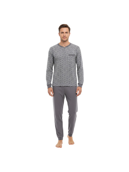 Gianvaglia Pánske pyžamo Gianvaglia viacfarebné (2501/grey)
