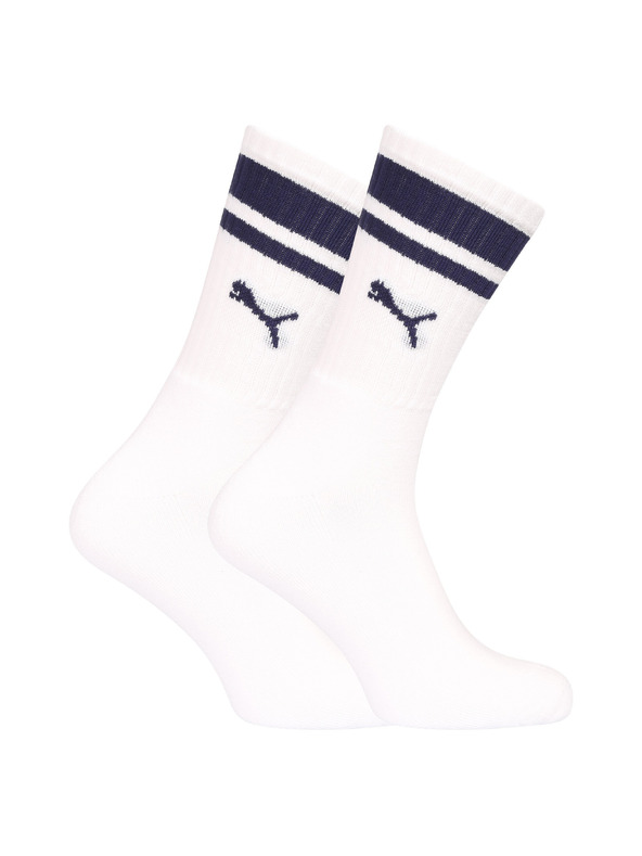 Puma Sada dvoch - ponožky Puma biele
