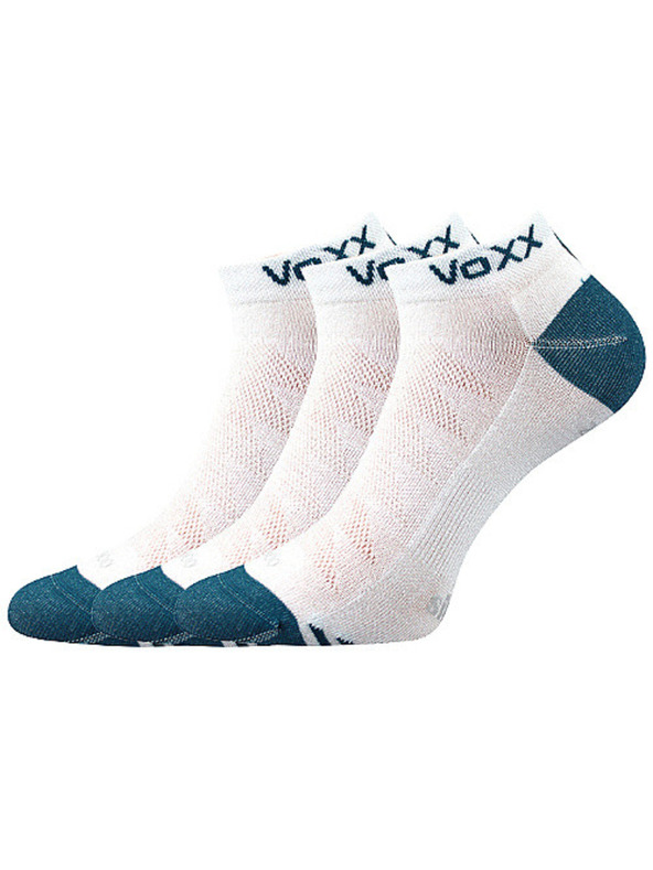 VoXX Sada troch - ponožky VoXX bambusové biele