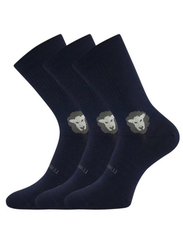 VoXX Sada troch - ponožky VoXX merino modré