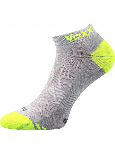 VoXX Sada troch - ponožky VoXX bambusové svetlo sivé