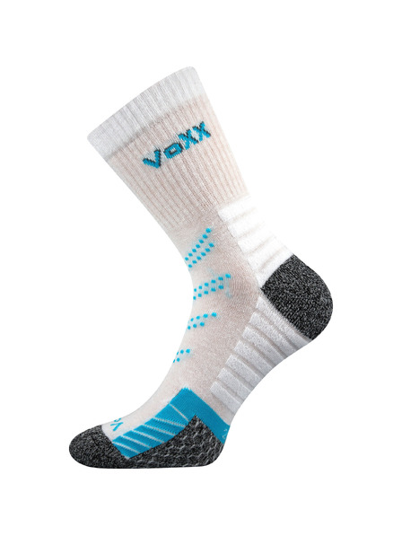 VoXX Ponožky VoXX trekové vysoké biele