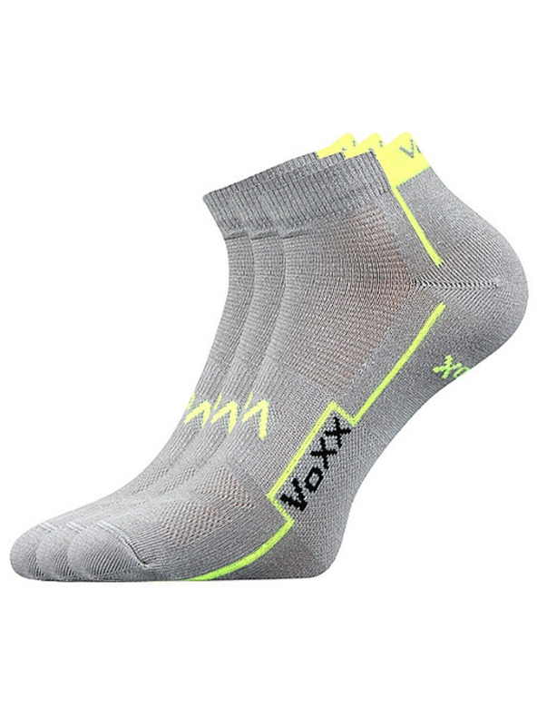 VoXX Sada troch - ponožky VoXX svetlo sivé