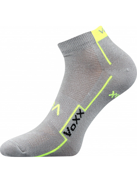 VoXX Sada troch - ponožky VoXX svetlo sivé