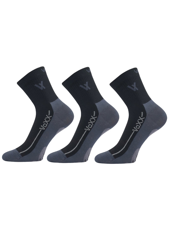 VoXX Sada troch - ponožky VoXX čierne