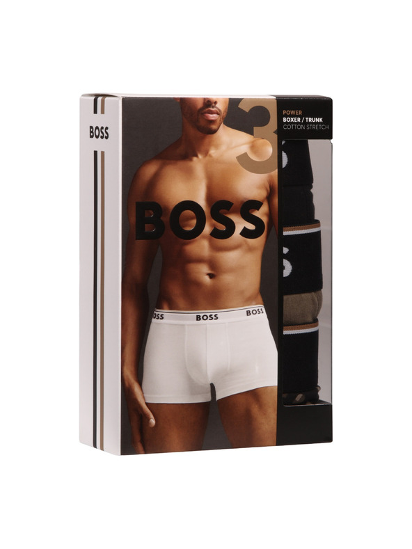 BOSS Sada troch - pánske boxerky BOSS viacfarebné