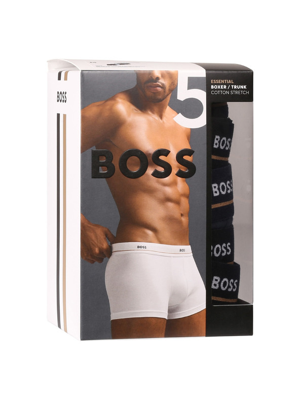 BOSS Sada piatich - pánske boxerky BOSS viacfarebné