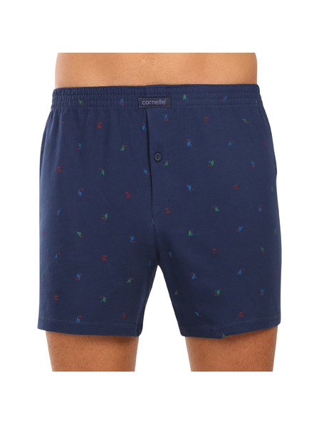 Cornette Pánske trenky Cornette Comfort modré (002/314)