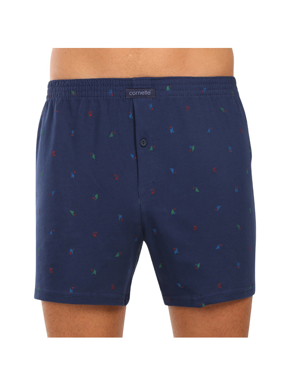 Cornette Pánske trenky Cornette Comfort modré (002/314)