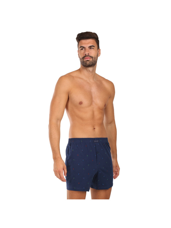 Cornette Pánske trenky Cornette Comfort modré (002/314)