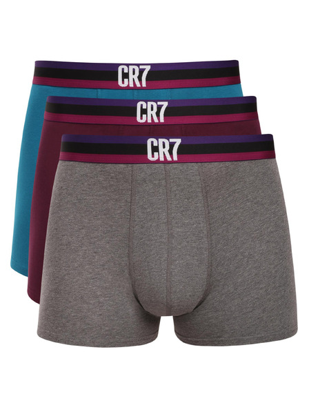 CR7 Sada troch - pánske boxerky CR7 viacfarebné