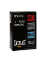 Everlast Sada štyroch - pánske boxerky Everlast čierne