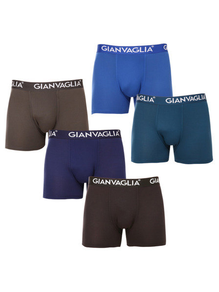 Gianvaglia Sada piatich - pánske boxerky Gianvaglia viacfarebné