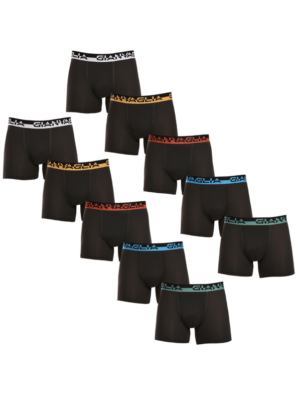 Gianvaglia Sada desiatich - pánske boxerky Gianvaglia čierne