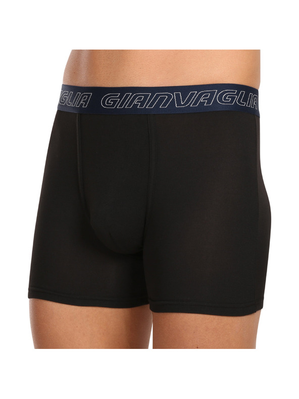 Gianvaglia Sada piatich - pánske boxerky Gianvaglia čierne