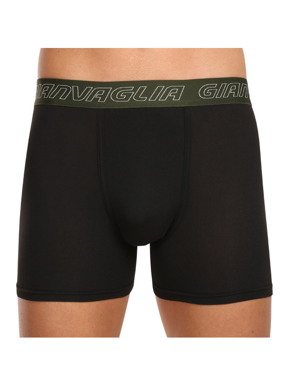 Gianvaglia Sada piatich - pánske boxerky Gianvaglia čierne