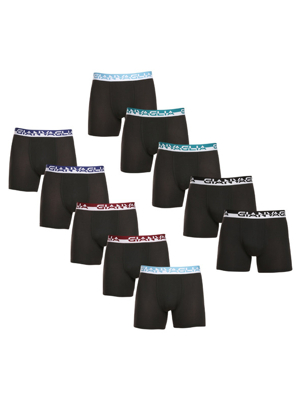 Gianvaglia Sada desiatich - pánske boxerky Gianvaglia čierne