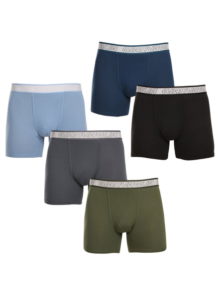 Gianvaglia Sada piatich - pánske boxerky Gianvaglia viacfarebné