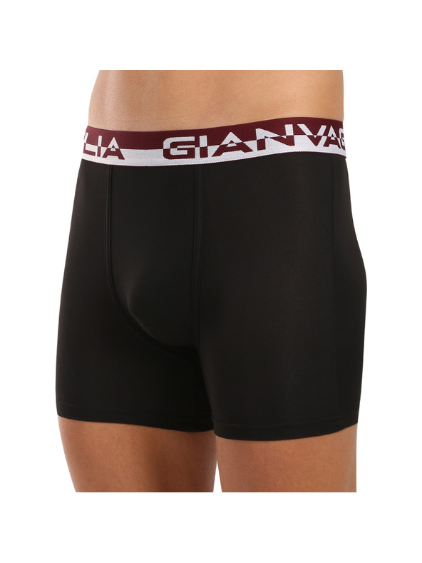 Gianvaglia Sada piatich - pánske boxerky Gianvaglia čierne