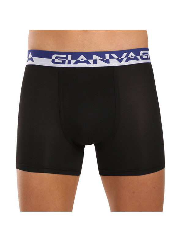 Gianvaglia Sada piatich - pánske boxerky Gianvaglia čierne