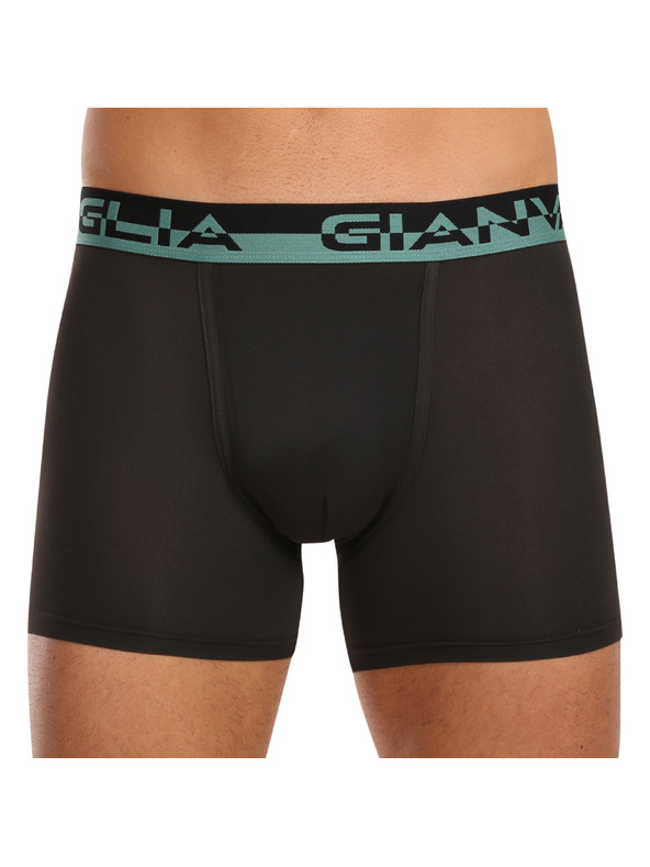 Gianvaglia Sada piatich - pánske boxerky Gianvaglia čierne