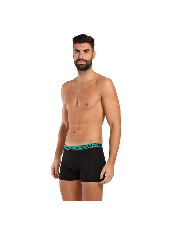 Gianvaglia Sada desiatich - pánske boxerky Gianvaglia čierne