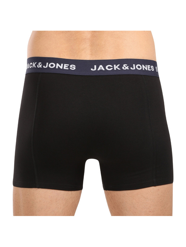 Jack & Jones Sada piatich - pánske boxerky Jack and Jones čierne