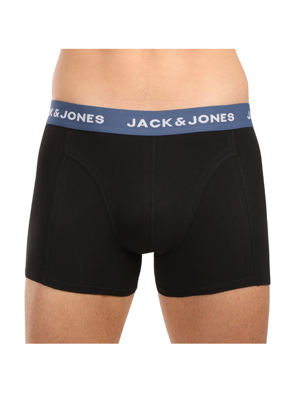 Jack & Jones Sada piatich - pánske boxerky Jack and Jones čierne
