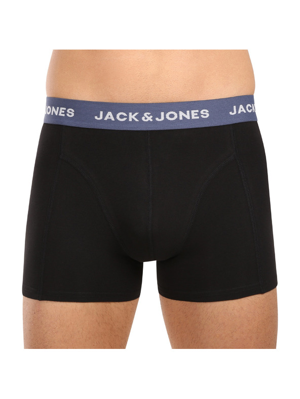Jack & Jones Sada piatich - pánske boxerky Jack and Jones čierne