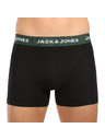 Jack & Jones Sada piatich - pánske boxerky Jack and Jones čierne