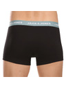 Jack & Jones Sada siedmich - pánske boxerky Jack and Jones čierne