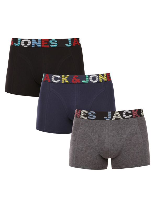 Jack & Jones Sada troch - pánske boxerky Jack and Jones viacfarebné
