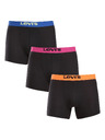 Levi's® Sada troch - pánske boxerky Levis čierne