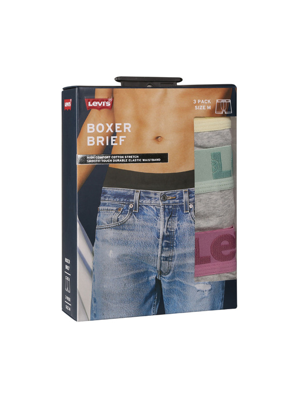 Levi's® Sada troch - pánske boxerky Levis viacfarebné