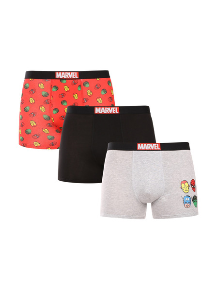 Trenýrkárna Sada troch - pánske boxerky Marvel viacfarebné (PO39683/2)