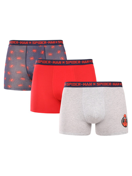 Trenýrkárna Sada troch - pánske boxerky Spider-Man viacfarebné (PO39683/4)