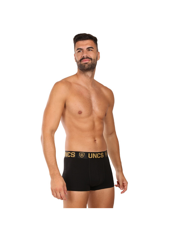 UNCS Sada piatich - pánske boxerky UNCS čierne