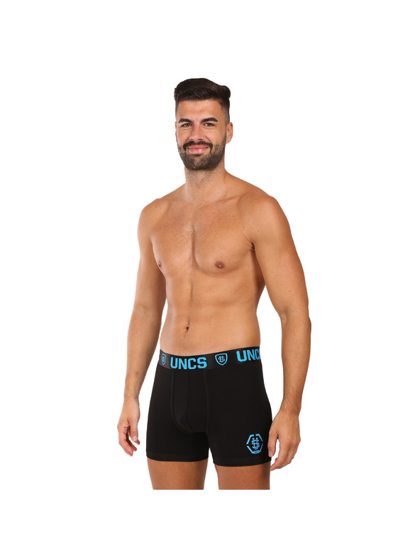 UNCS Sada piatich - pánske boxerky UNCS čierne