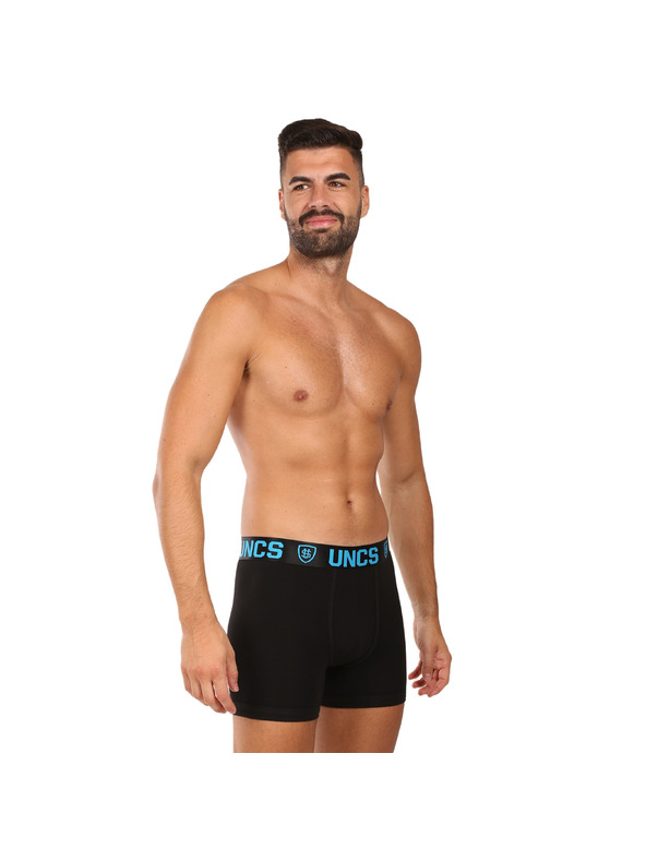 UNCS Sada piatich - pánske boxerky UNCS čierne
