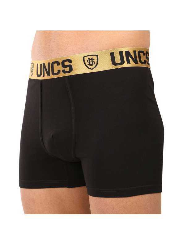 UNCS Sada piatich - pánske boxerky UNCS čierne