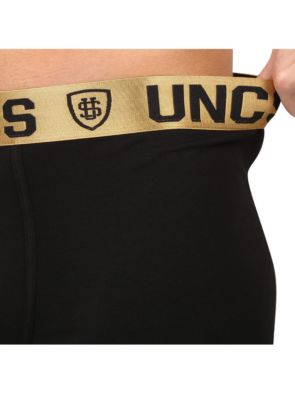 UNCS Sada piatich - pánske boxerky UNCS čierne
